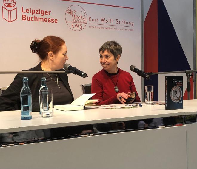Deutschstunden Book Launch Leipzig 2025