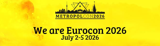 the Metropol Con banner for 2026